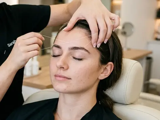 Threading & Waxing services at Blush N Curls